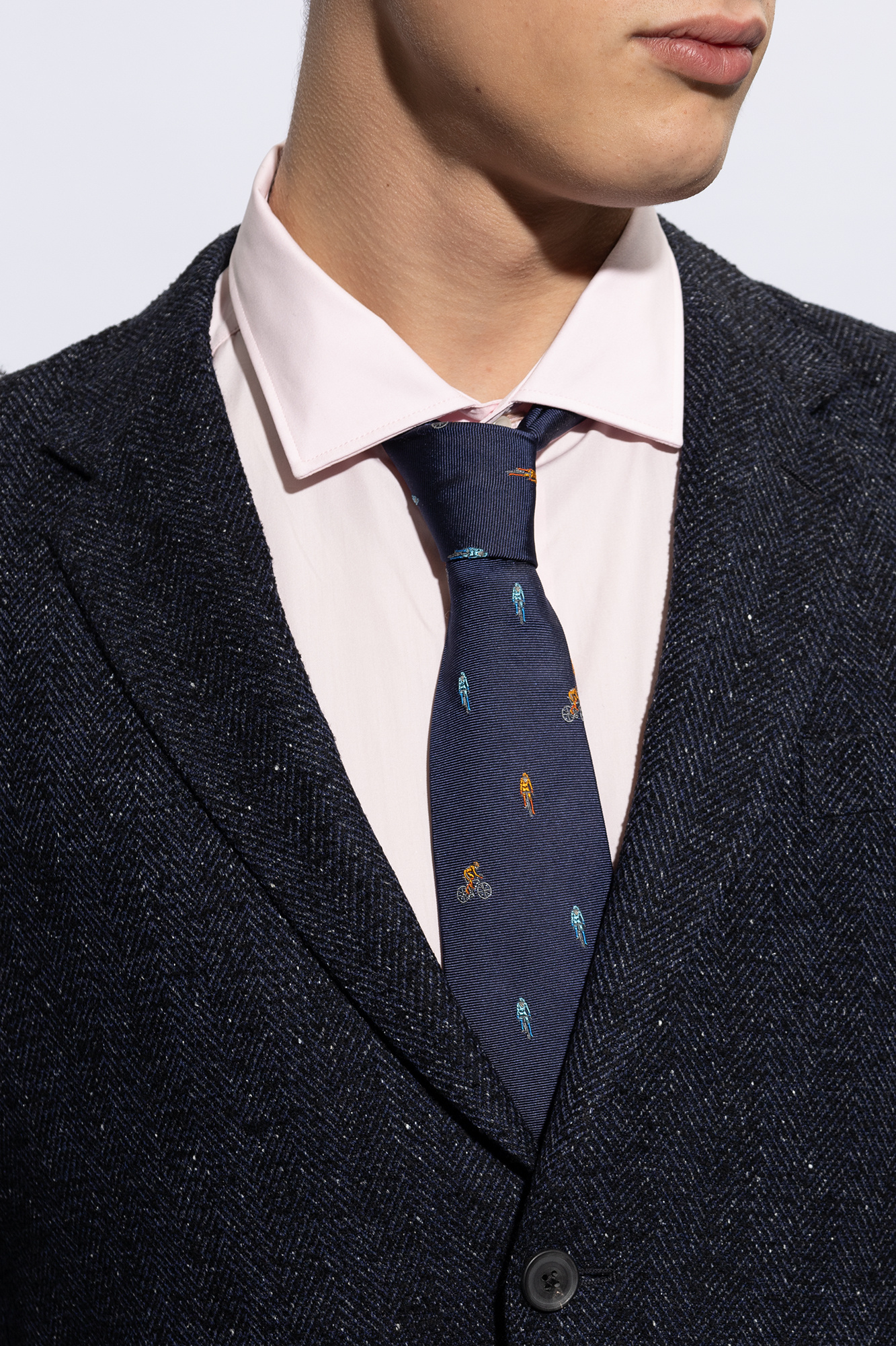 Paul smith tweed top suit